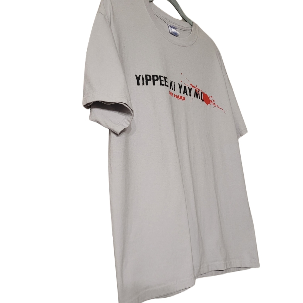 Die Hard "Yippee Ki Yay Mo" T-shirt Size Large - Picture 2 of 6